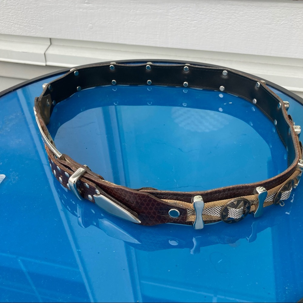 Sand Castle Made in USA Leather Belt